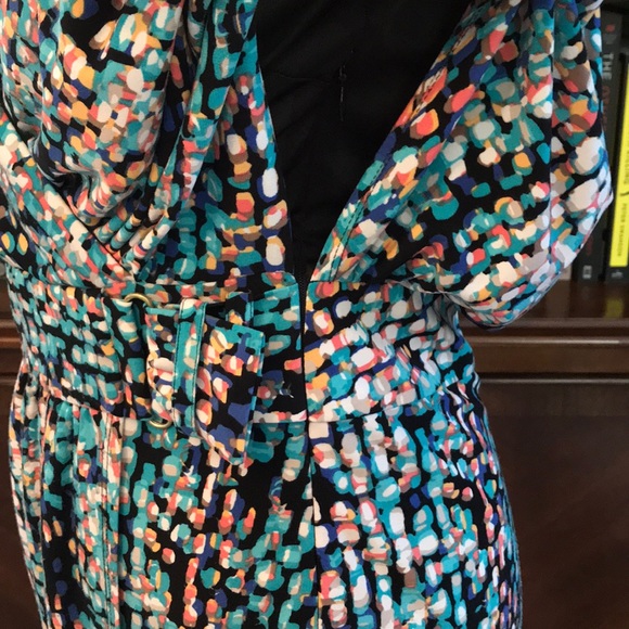 Laundry Size 4 faux wrap short sleeve dress - Picture 4 of 7